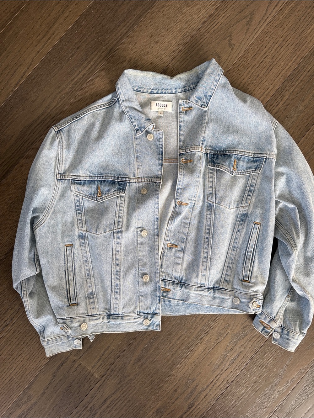 AGOLDE Charli Organic Cotton Denim Jacket